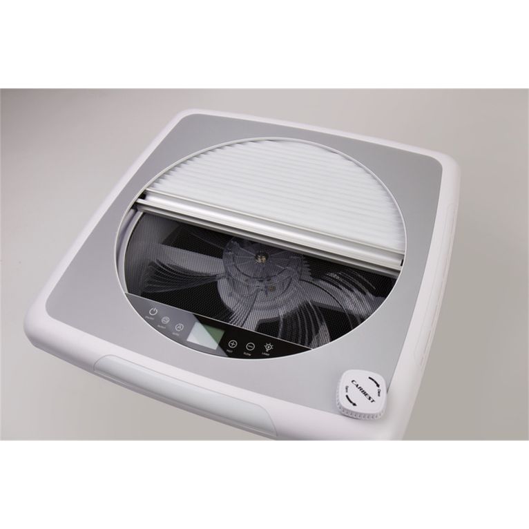 oblò con ventilatore vanvent 40x40 cm vetro fumé