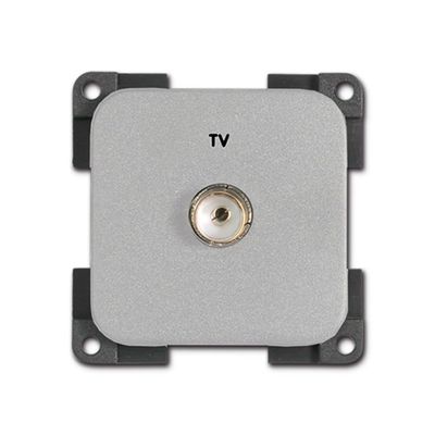 Presa per TV • grigio chiaro