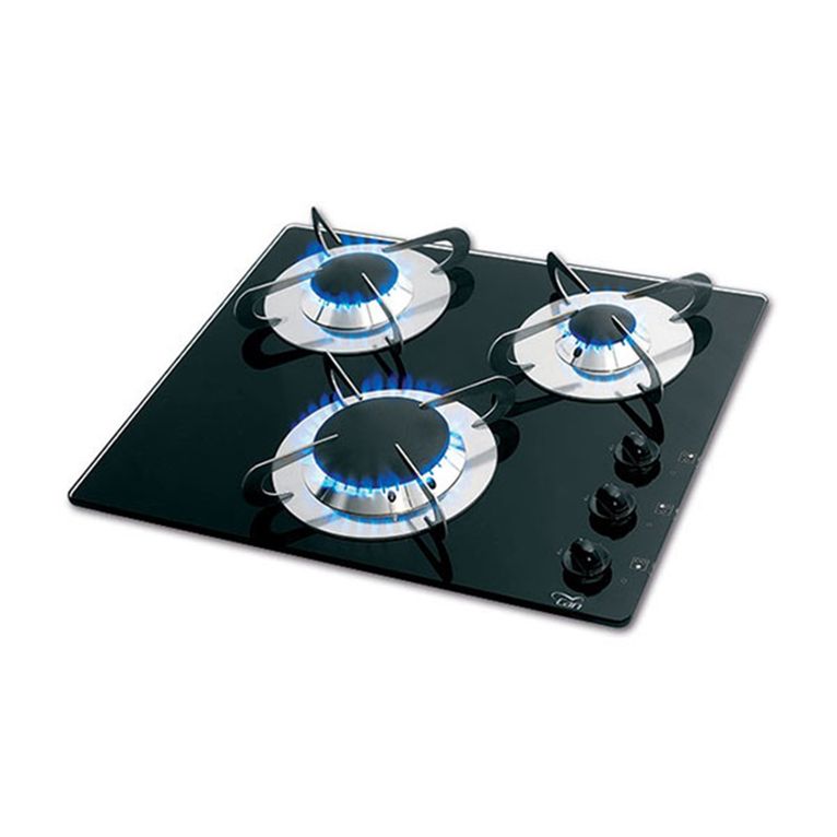 piano cottura crystal • 3 fuochi