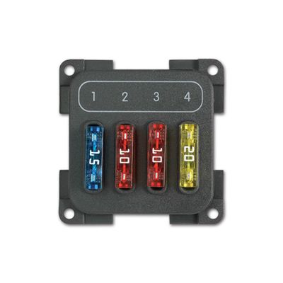 Modulo 4 Fusibili - Grigio