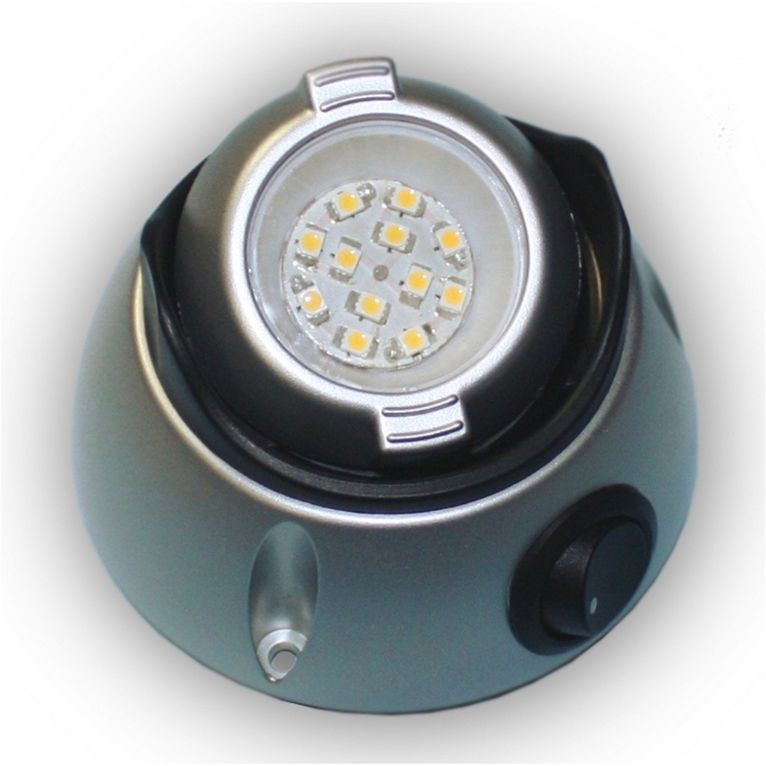 faretto rotante e basculante a led