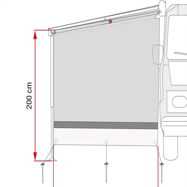 sun view side caravanstore xl