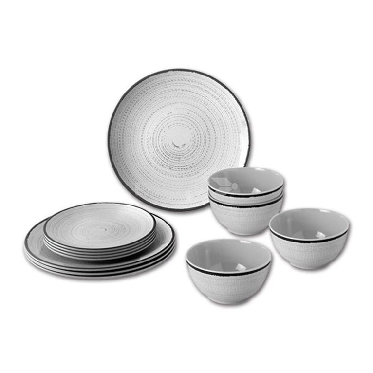 set melamina midday tivoli • 12 pz - brunner