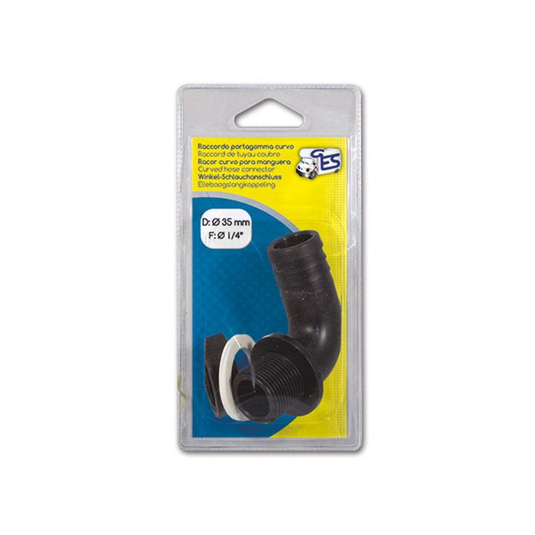 kit raccordo curvo maschio • f 1""1/4 • d ø 35 mm • blis