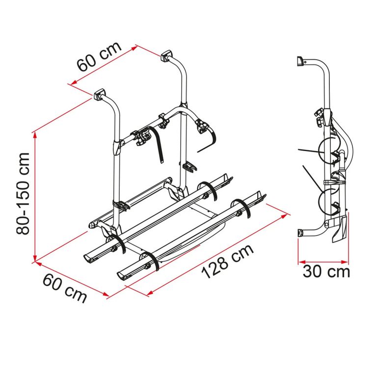 fiamma carry-bike pro – black restyling 2023