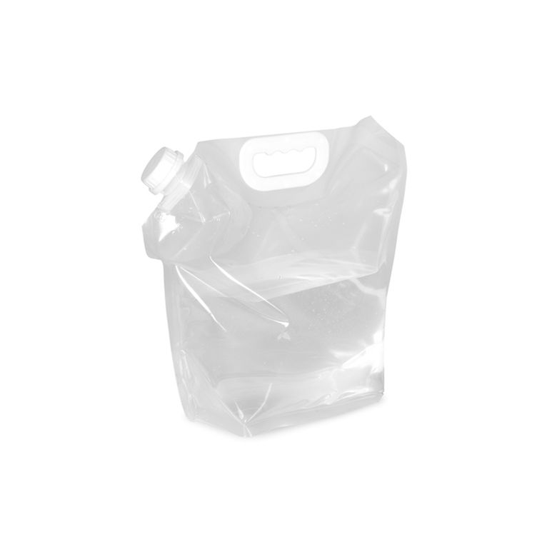 sacca pieghevole 5 l trasparente 35x32x5 cm - camp4
