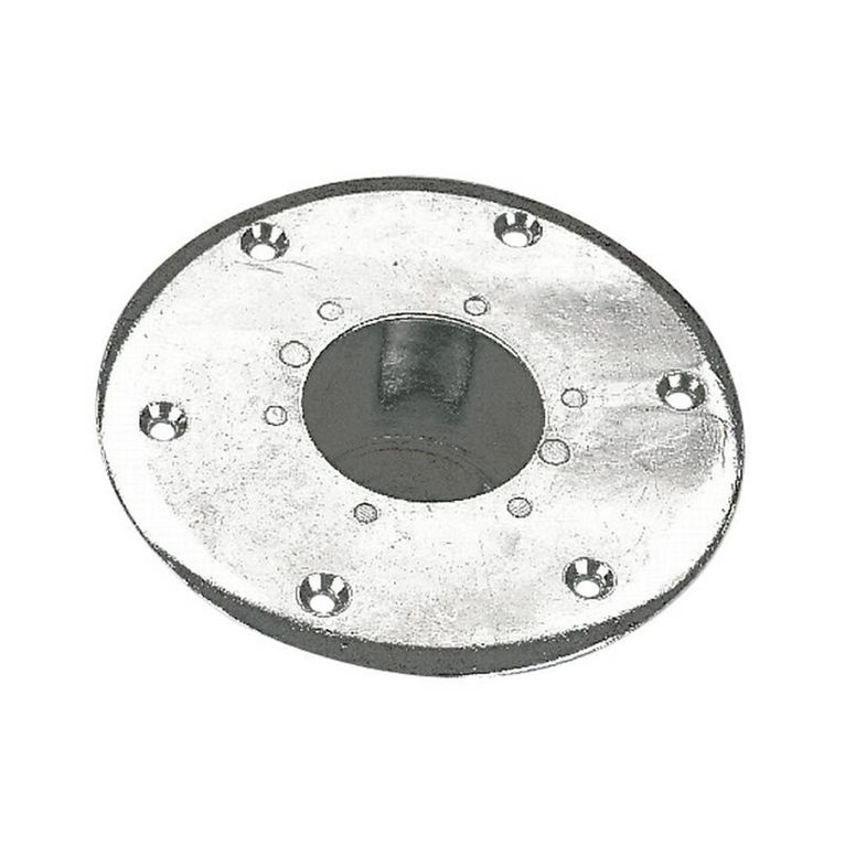 supporto da incasso per tubo piede tavolo foro 60mm.