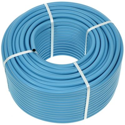 TUBO GAS PVC/GOMMA BLU IN ROTOLI DA