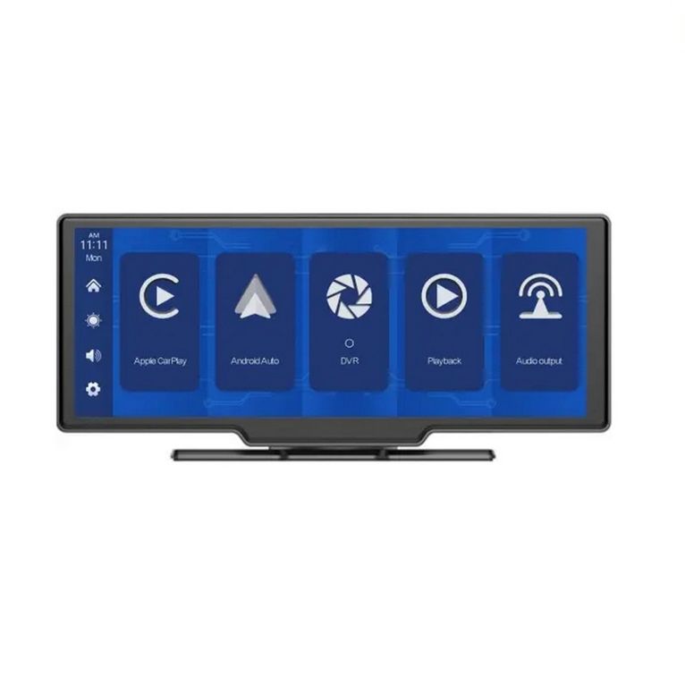 monitor 9.66'' touch, doppia camera