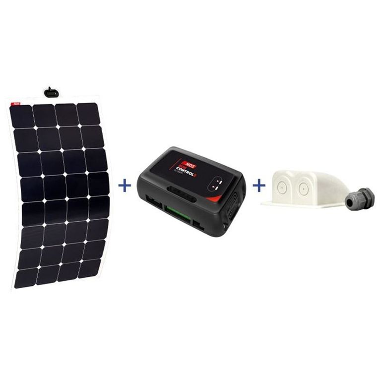 kit solarflex sfs 115w + sc360m + pg + passatetto