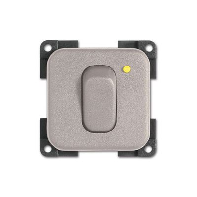 Interruttore con LED • 12 V • giallo / grigio chiaro