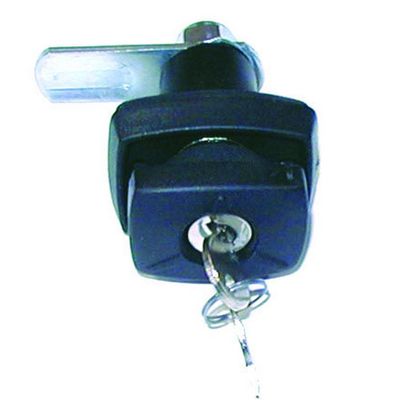 SERRATURA PORTELLONE NERA STAFFA DI N1036-DN