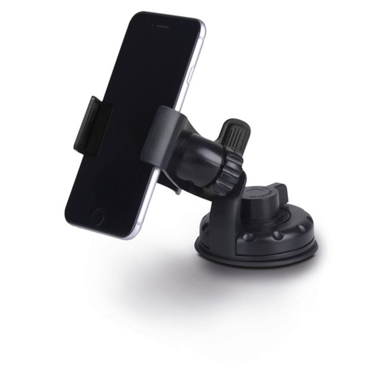 supporto universale navigatore/smartphone nero - carbest