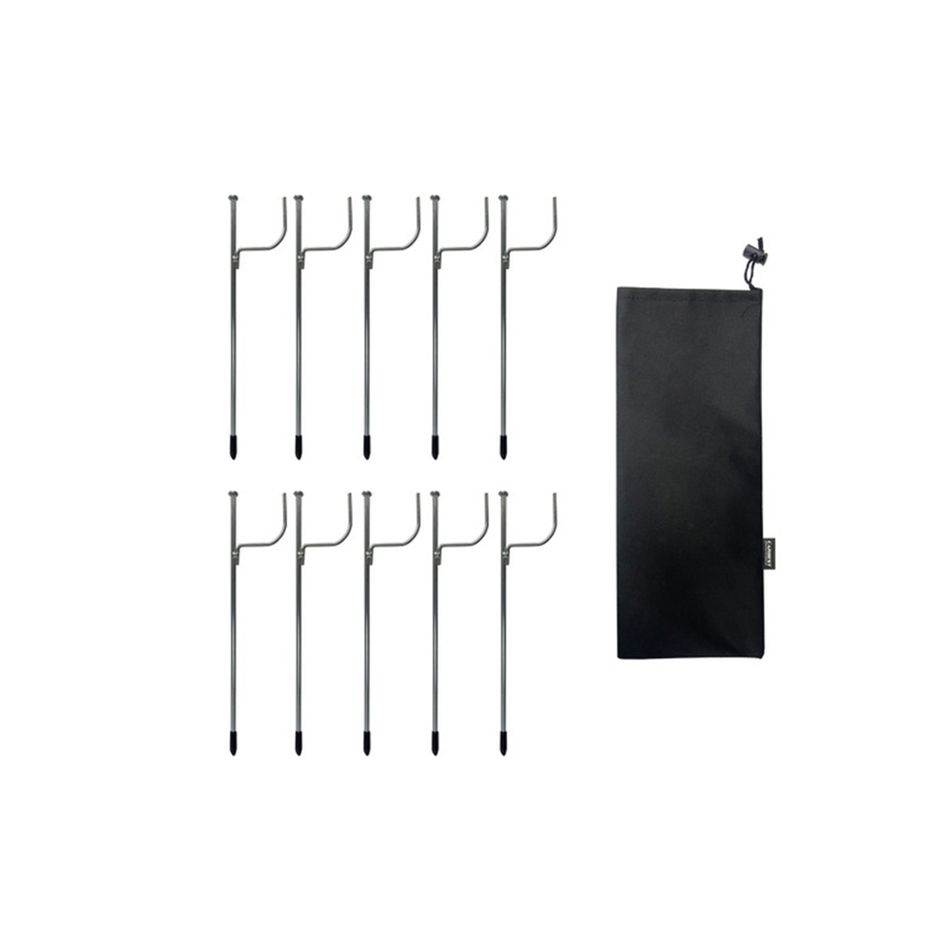 set-10-picchetti-per-tubo-acque-di-scarico-con-sacchetto