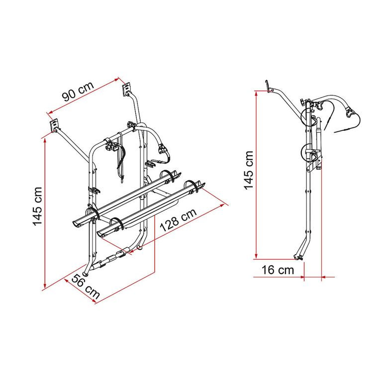 carry-bike vw t5 black