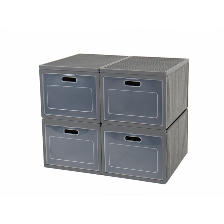 armadietto pieghevole box 4, 60x50x40 cm, 4 scomparti