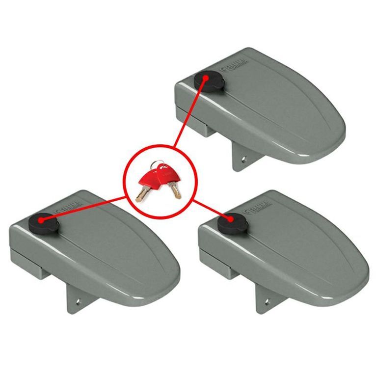 blocco di sicurezza safe door frame 3 grey - fiamma