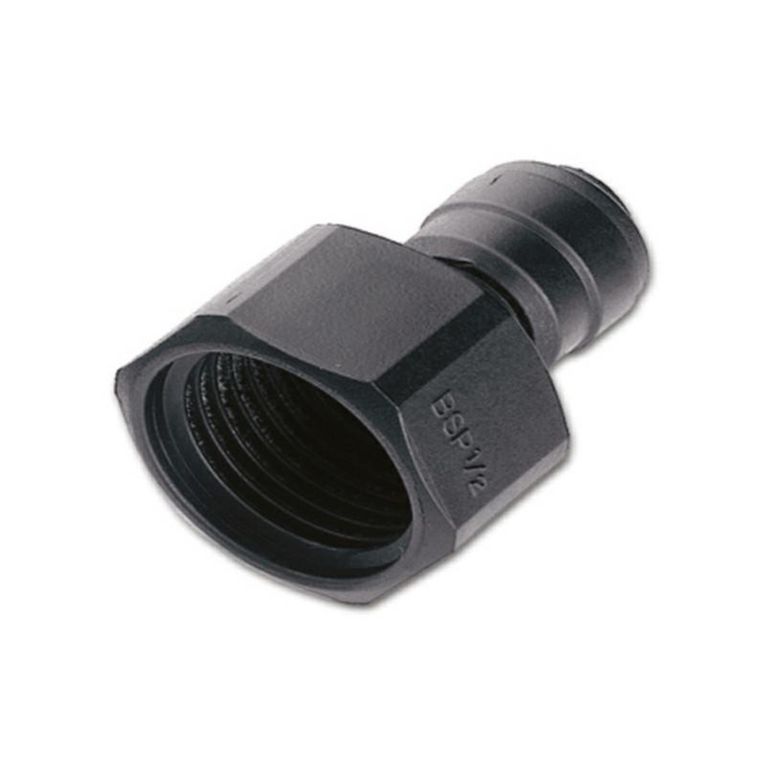 terminale diritto femmina tubo 12mm. filetto 3/8"" cf.pz