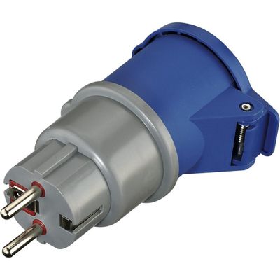 ADATTATORE CON SPINA SCHUKO 16A