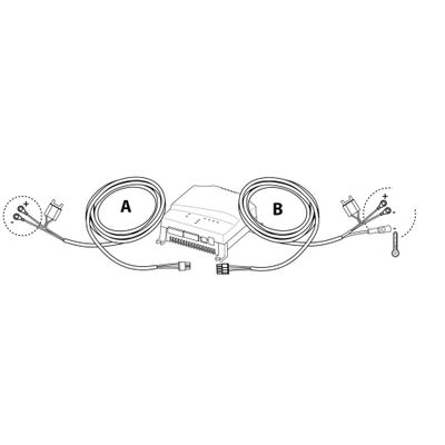 KIT CAVI SENSORE BATTERIA - Telair