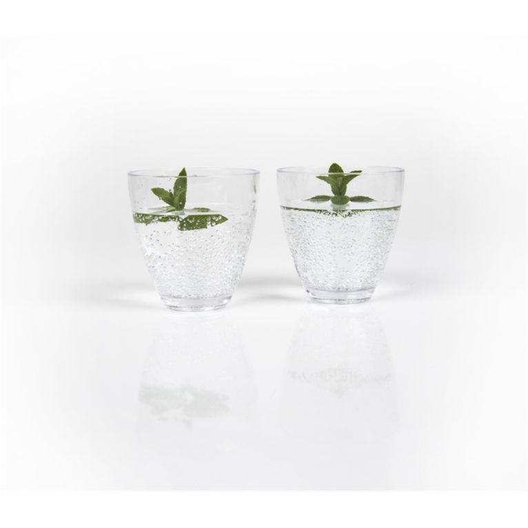 bicchieri succo/acqua 300 ml, 2 pz, san - camp4