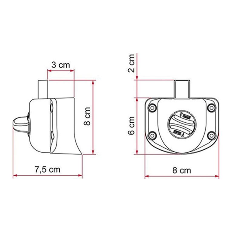 blocco porta cabina safe door guardian ducato 2006-2009