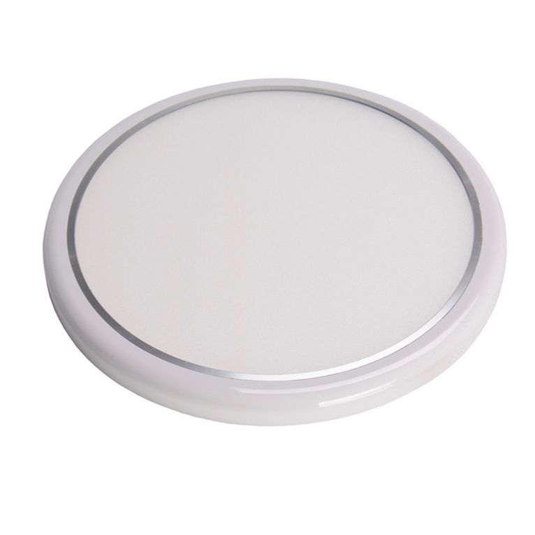 plafoniera led rotonda nera ø165x12 mm touch dimmer
