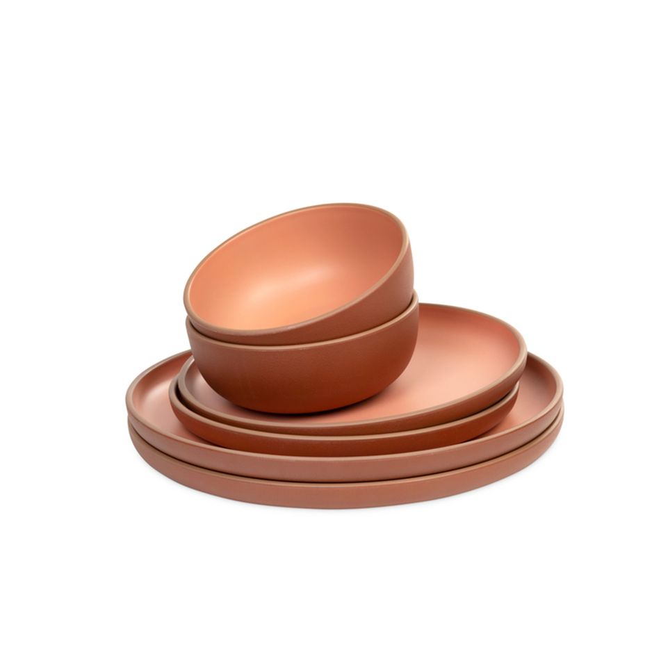 set-stoviglie-malmo-terracotta-6-pz-per-2-persone-rpet
