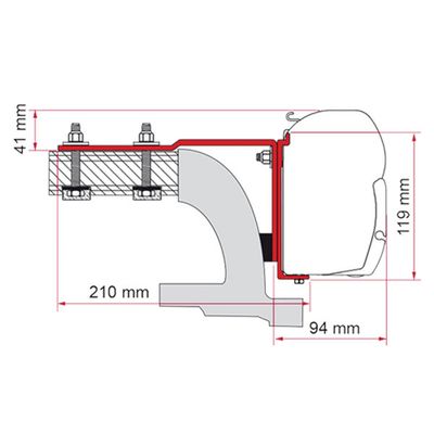 Kit Mercedes Vito - Fiamma