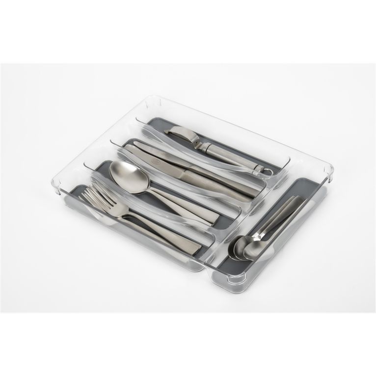 portaposate in plastica trasparente 32,5x23x4,5 cm