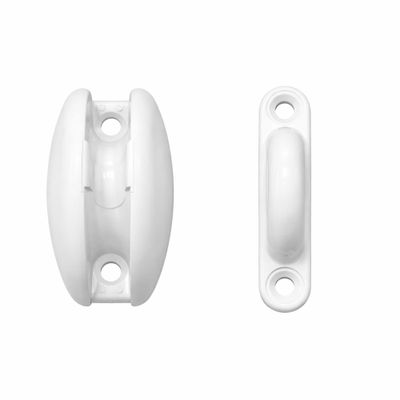 Fermaporta Esterno in Plastica Bianco