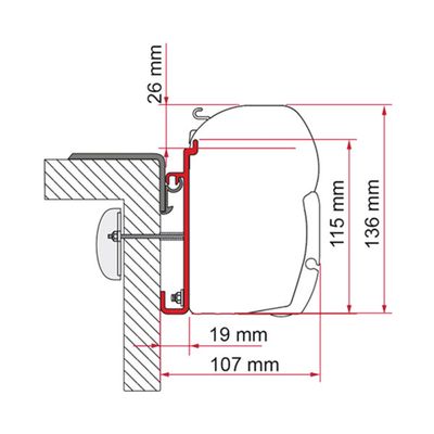 Adapter Rapido 400 - Fiamma
