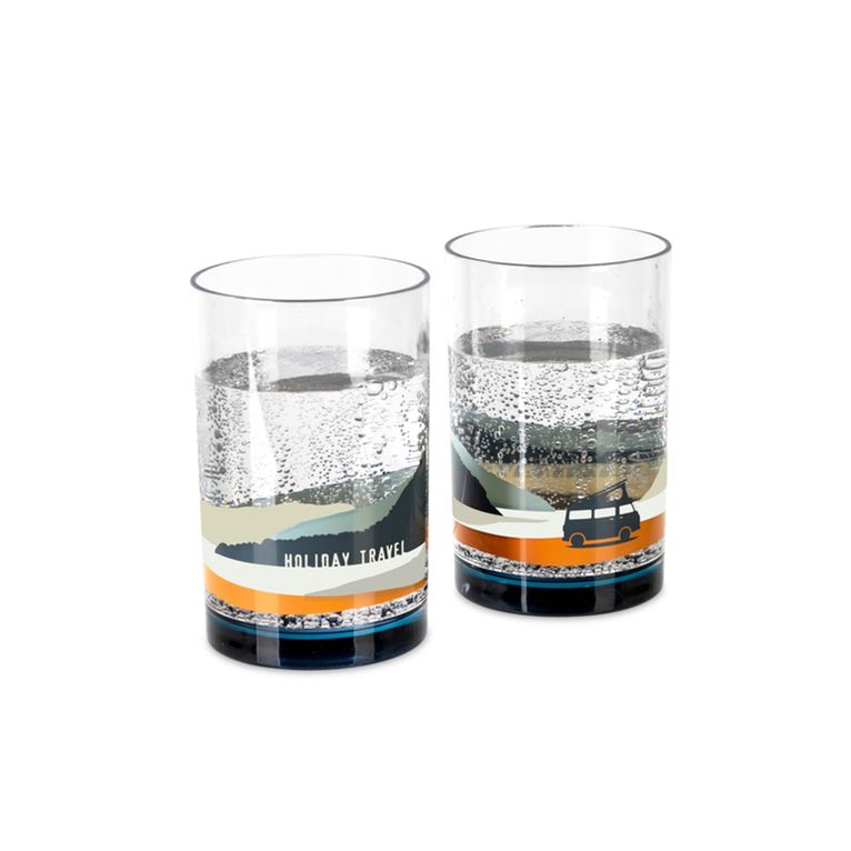 set 2 bicchieri spirit holiday travel, san