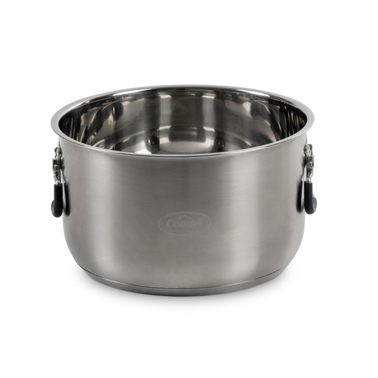 set pentole acciaio inox asti 5 pezzi con feltro e borsa