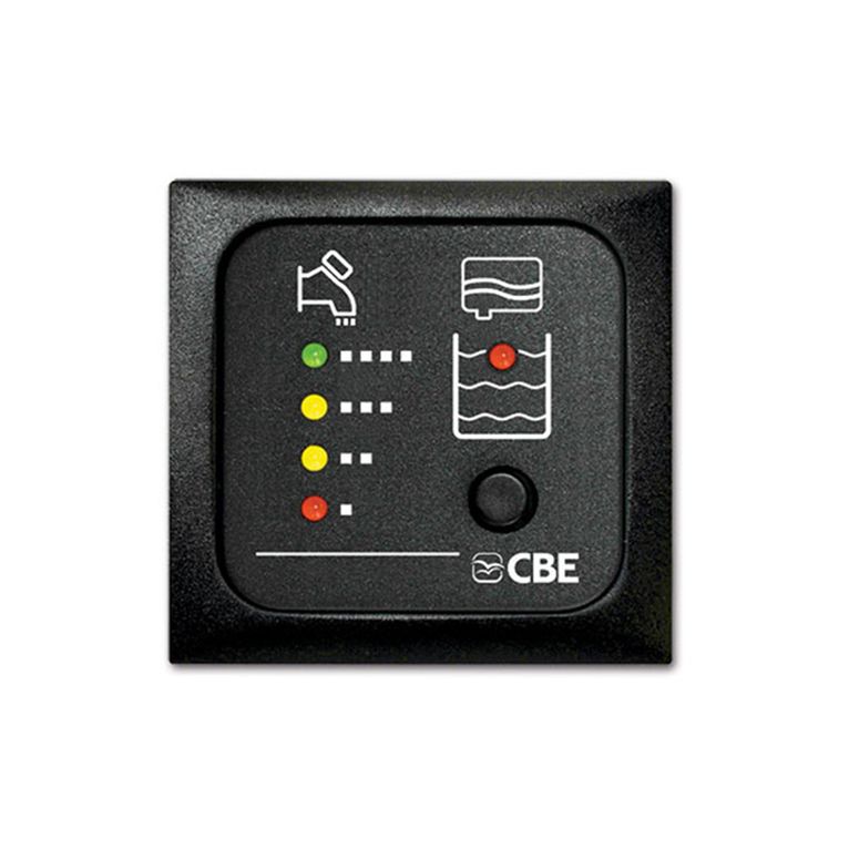 pannello led - acque chiare/nere - grigio