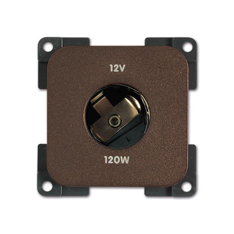 presa dc • 12 v • marrone