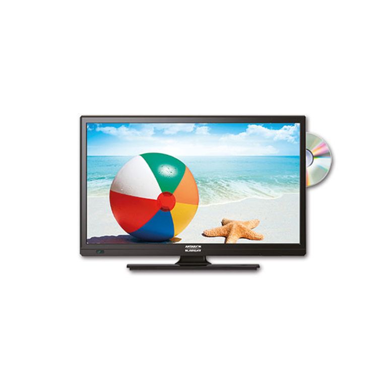 tv led 19"" • dvb-t2 hevc e dvd • nera