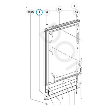 LISTA X PORTA RM5401LM BEIGE