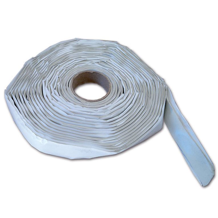 butilico profilato - 9,1 m - bianco