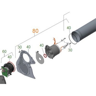 KIT BRUCIATORE COMBI (E) - Truma