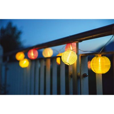 Catena luminosa solare colorata 10 LED - Carbest