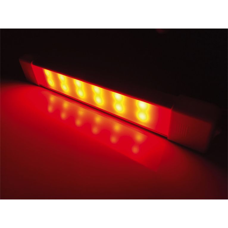luce led dual colour bianco caldo/rosso 270 mm - carbest