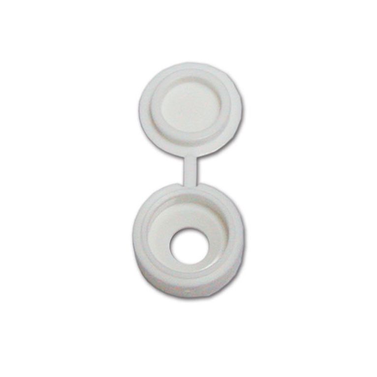 coprivite con tappo ø 13 - 100 pz - bianco