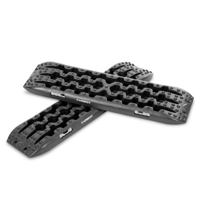 Piastre antisabbia 105,8x30x5,5 cm nere, 1 paio
