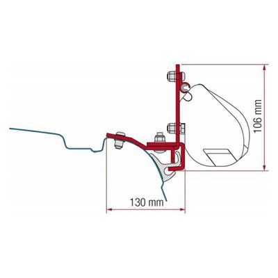 KIT F35 VW T5/T6 MULTIRAIL REIMO - Fiamma
