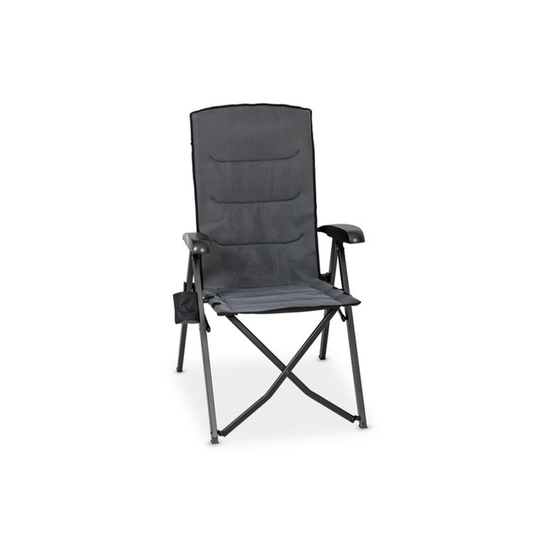 sedia pieghevole la palma mix nero/bianco, mesh - camp4