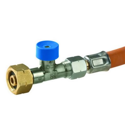 TUBO GAS AP 75CM ATTACCO ITALIA IN