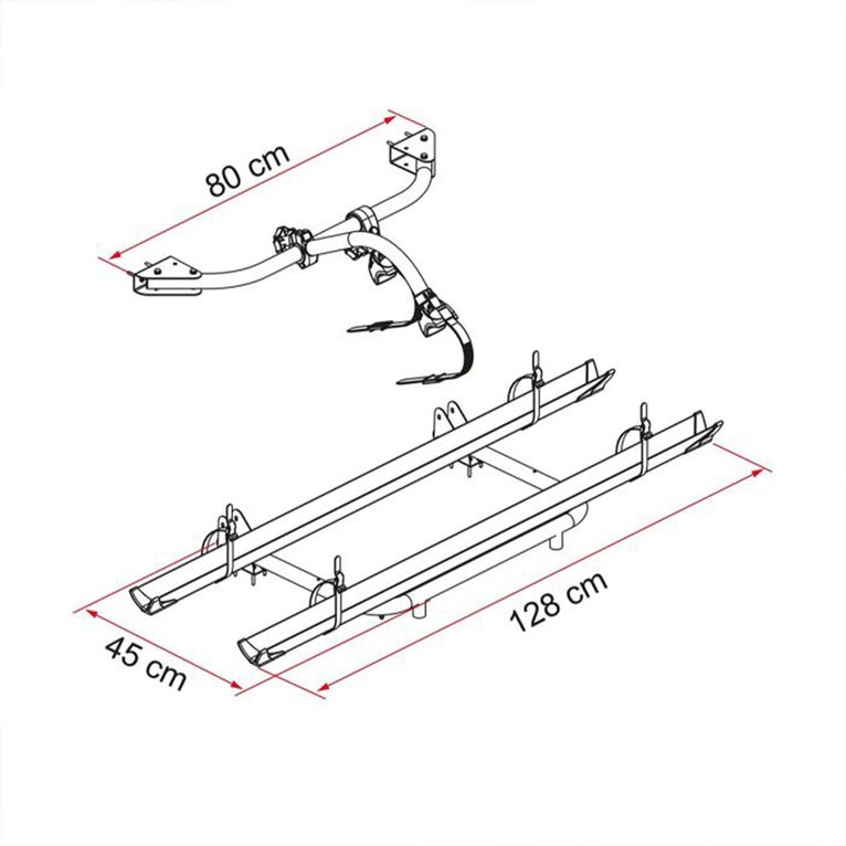 carry-bike garage standard black