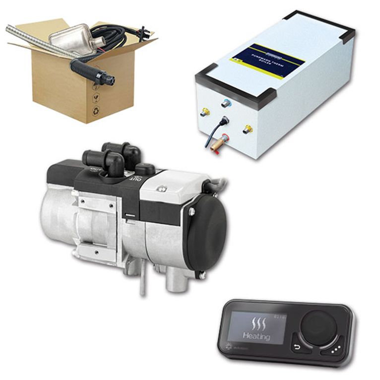 kit autoterm 5d • pannello comfort • boiler 9l