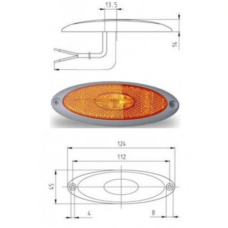 side-marker-a-led-arancione-cornice-smlr2010-gr